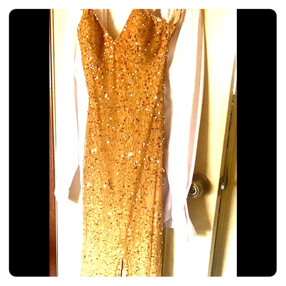 Gold Formal Dress size 5/6